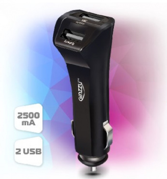 Зарядное устройство от прикуривателя 12-24в GINZZU GINZZU GA-4212UB
