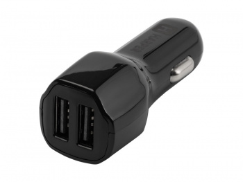 Зарядное устройство от прикуривателя 12-24в Harper HARPER CCH-6220 АЗУ 2.1A USBx2 черный