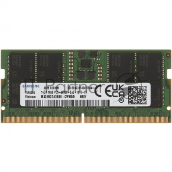 Оперативная память Samsung, DDR5, 32GB (1x32GB), 5600MHz, CL40, SO-DIMM
