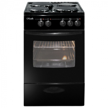 Отдельностоящая плита Лысьва 301 Черный