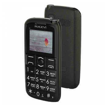 Мобильный телефон Maxvi B7 Чёрный