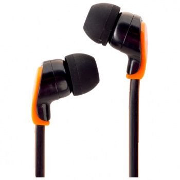 Наушники проводные OLMIO Ultra Оранжевый/черный
