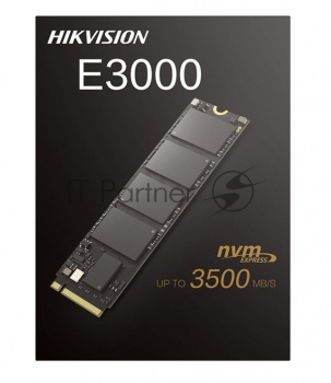 Накопитель SSD Hikvision E3000, 2048GB, PCIe 3.0 x4, M.2 2280, NVMe, R/W 3476/3137