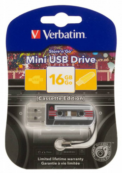 USB накопитель Verbatim 8Gb Store n Go Mini Graffiti Пурпурный