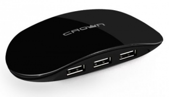 USB Хаб Crown CMH-B 20 (black) USB 2.0