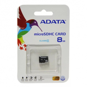 Карта памяти A-Data micro SDHC 8 Gb Class 4