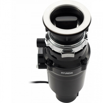 Измельчитель пищевых отходов Hyundai HFWD 10390 черный/черный
