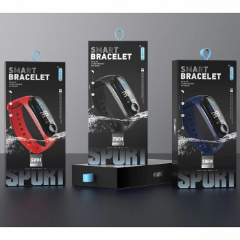 Смарт часы EZRA SW04 Красный