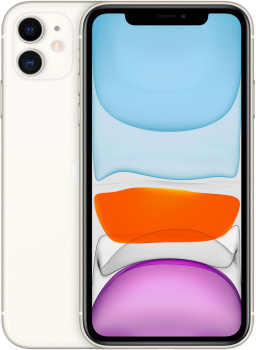 Смартфон Apple iPhone 11 128Гб RU Белый