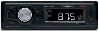Автомагнитола SoundMAX SOUNDMAX SM-CCR3056F черный\OR
