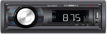 Автомагнитола SoundMAX SOUNDMAX SM-CCR3057F черный\B