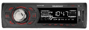 Автомагнитола SoundMAX SOUNDMAX SM-CCR3060FB черный\R