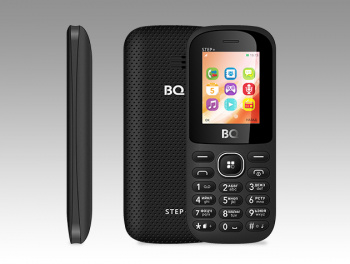 Мобильный телефон BQ BQM-1807 Step + Черный