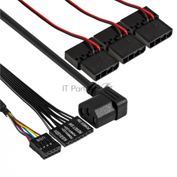 Серверный корпус ExeGate Pro 2U550-04 (RM 19", высота 2U, глубина 550, БП 2U-600ADS, 2*USB)