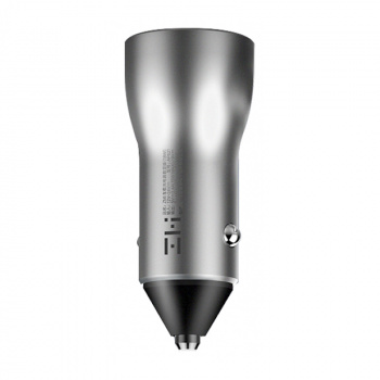 Зарядное устройство от прикуривателя 12-24в Xiaomi MI Digital Display Car Charger 2 USB AP621 Серый