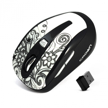 Мышь беспроводная Crown CMM-927 W Белый