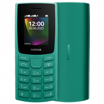 Мобильный телефон Nokia 106 TA-1564 DS EAC (1GF019BPJ1C02) зеленый