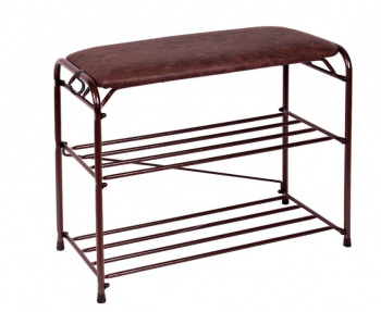 Обувница ЗМИ Подставка для обуви 60см,3пол,сид,мед.ПДОсС 89 М 57548