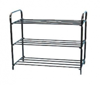 Обувница ЗМИ Подставка для обуви 80см,3пол.чернПДО 36 Ч 40068