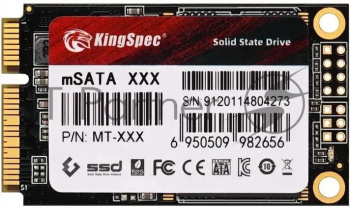 Накопитель SSD KingSpec MT-1TB, 1Tb, SATA III, mSATA, R/W 550/500