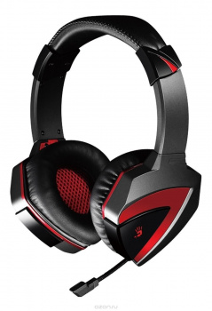Гарнитура проводная A4Tech Bloody G500 Черный/красный