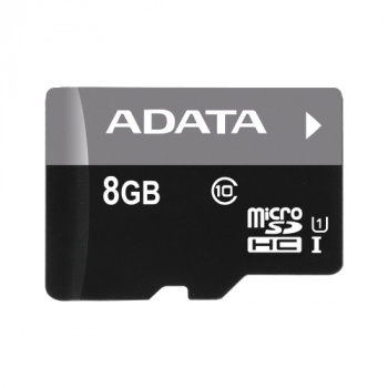 Карта памяти A-Data micro SDHC 8 Gb Class 10 UHS-I