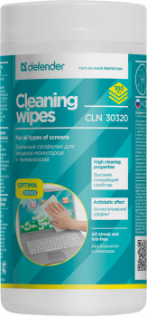 Чистящее средство Defender ECO 100шт Салфетки