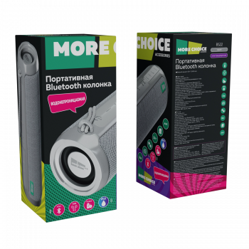 Портативная колонка More Choice BS22 Серый