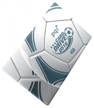 USB накопитель PQI Card Drive U510 4 Gb Soccer