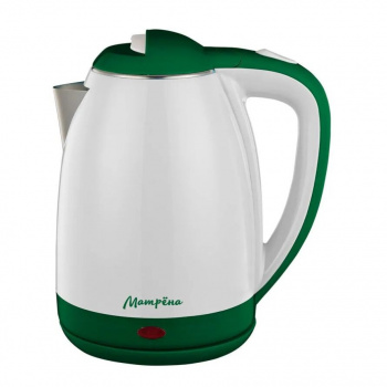 Чайник электрический МАТРЁНА MA-122 стальной зеленый