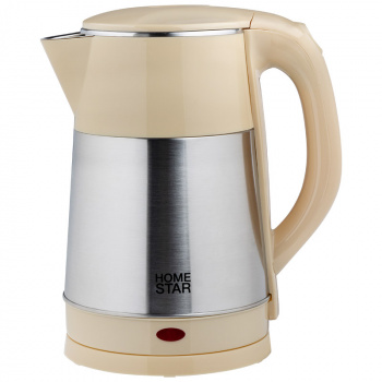 Чайник электрический HOMESTAR HS-1055 бежевый