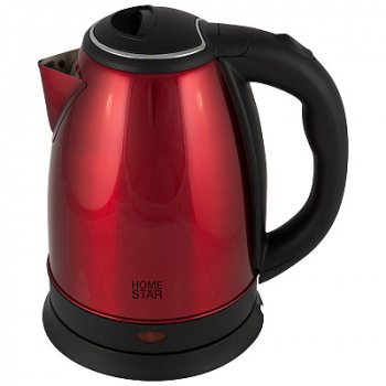 Чайник электрический HOMESTAR HS-1010 красный
