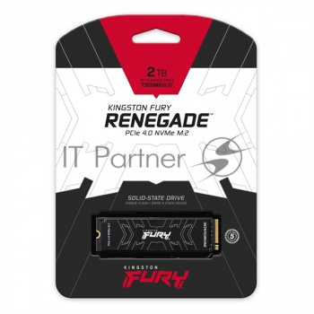 Накопитель SSD Kingston Fury Renegade, 2Tb, PCIe 4.0 x4, M.2 2280, NVMe, R/W 7300/7000
