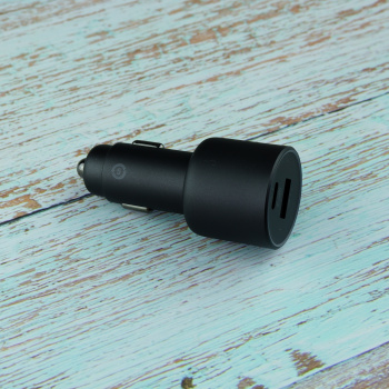 Зарядное устройство от прикуривателя 12-24в Xiaomi Car charger fast charging version 1A1C 100W