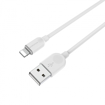 Кабель Borofone BX14 LinkJet lightning 3м белый