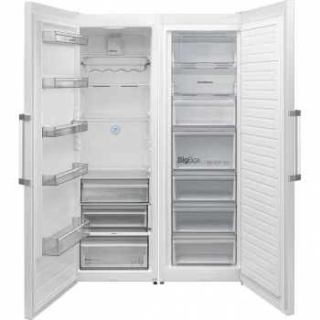 Холодильник Scandilux SBS711EZ12W