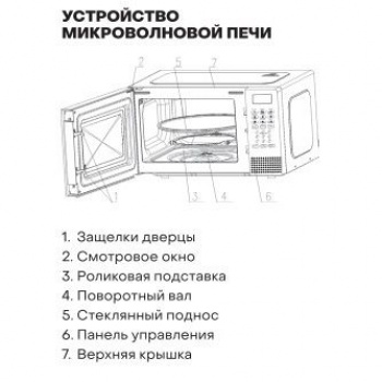 Печь свч соло Pioneer MW255S