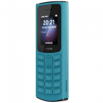 Мобильный телефон Nokia 105 TA-1557 DS Cyan (1GF019CPG6C02)