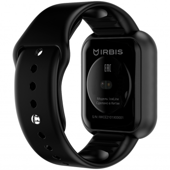 Смарт часы IRBIS Iceline черный HS6620C