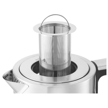 Чайник электрический Kitfort КТ-650 серебристый