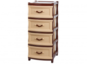 Комод Классика (сетка) 4-х секционный 067 Эльфпласт