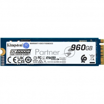 Накопитель SSD Kingston PCIe 4.0 x4 960GB SEDC2000BM8/960G DC2000B M.2 2280 0.4 DWPD