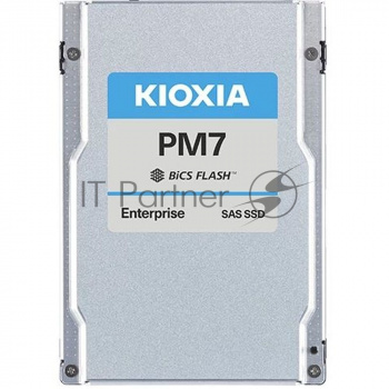 Накопитель SSD KIOXIA PM7-R, 1920GB, SAS 24G, U.2, R/W 4200/3400, IOPS 720K/155K