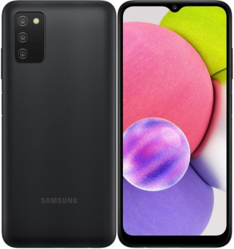 Смартфон Samsung SM-A037F Galaxy A03s 64Гб Чёрный