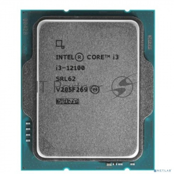 Процессор Intel Core i3-12100 Soc-1700 3.3GHz OEM