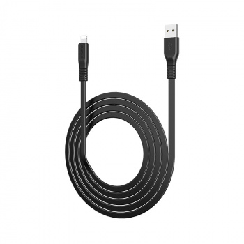 Кабель Borofone BX23 Wide lightning 1м чёрный