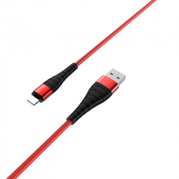 Кабель Borofone BX32 Munificent lightning 1м красный