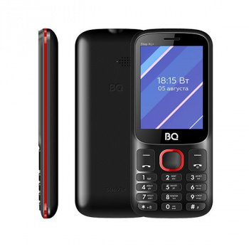 Мобильный телефон BQ BQM-2820 Step XL+ Черный/красный