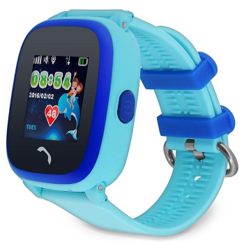 Смарт часы - Smart Baby Watch DF25 Синий