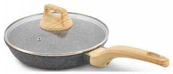 Сковорода LARA LR01-71-24 ROME 24см c кр.